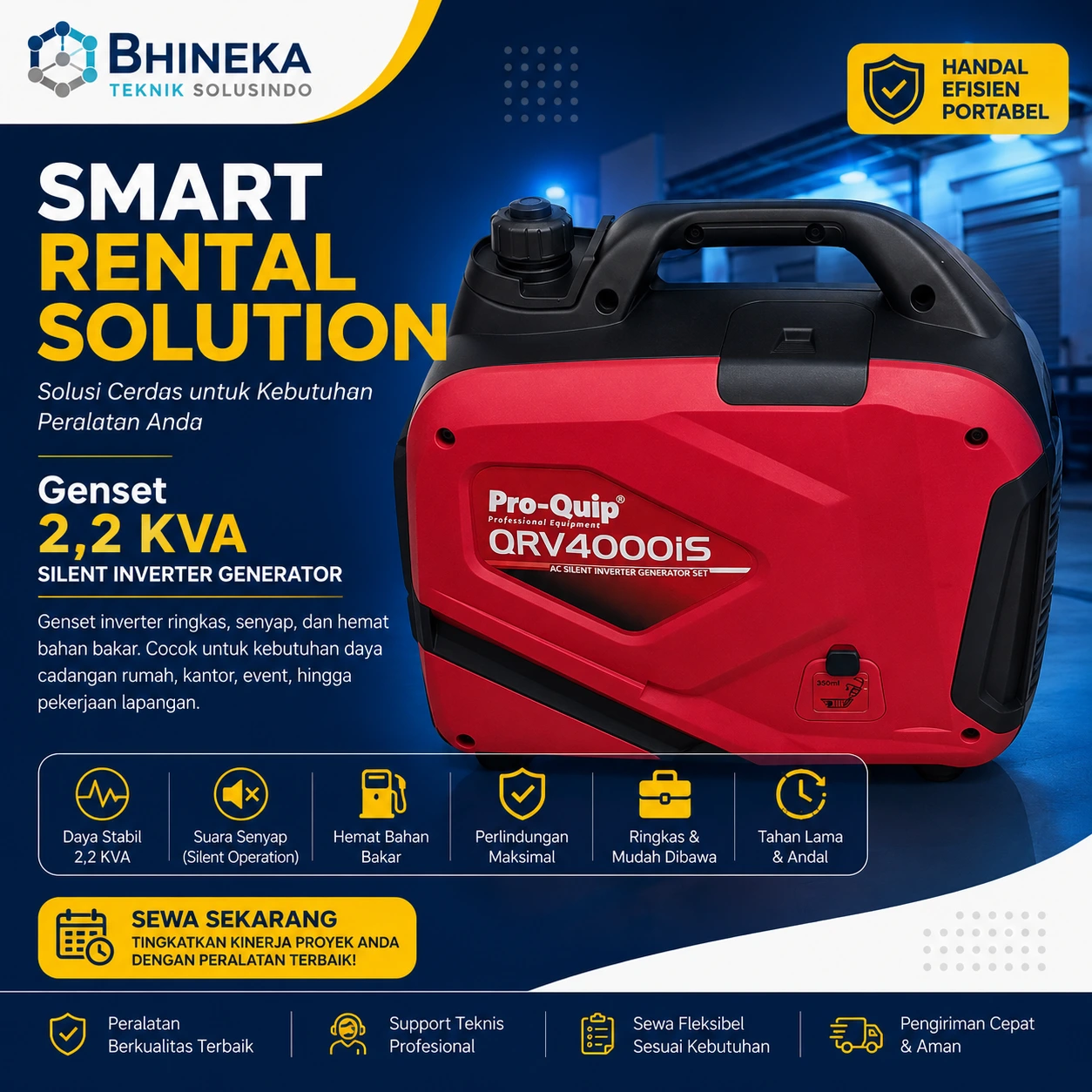 Genset 2,2kva-banner
